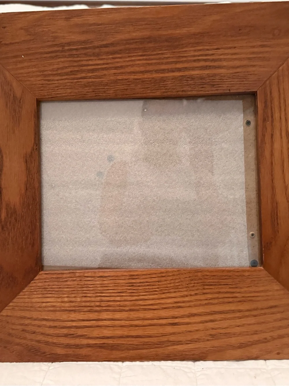 Crate&Barrel Solid Wood Picture Frame in Brown 8x10